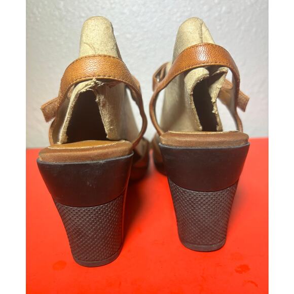 Kenneth Cole Unlisted brown leather sandals size 9.5 M - Picture 3 of 8